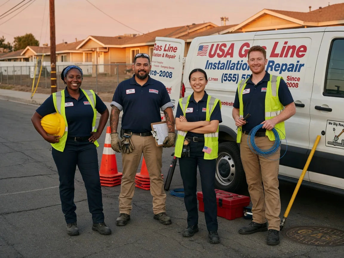 Gas Line Installation company in Thurmond, NC